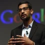 Teks Foto: Sundar Pichai Bos Google yang Low Profil. Ist