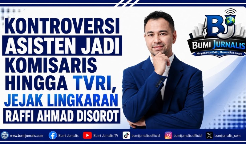 Kontroversi Asisten Jadi Komisaris, dan Sepupu sebagai Dirut TVRI, Jejak Lingkaran Raffi Ahmad Disorot