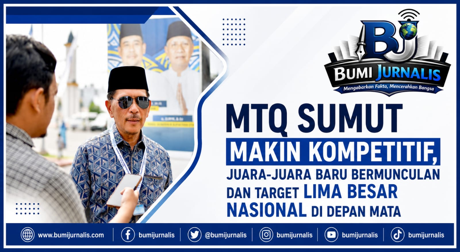 MTQ Sumut Makin Kompetitif, Target Lima Besar Nasional di Depan Mata