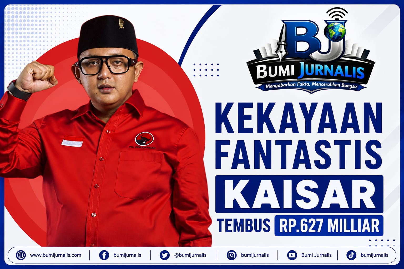 Kekayaan Fantastis Kaisar Tembus Rp627 Miliar, Putra Ketua Banggar DPR RI