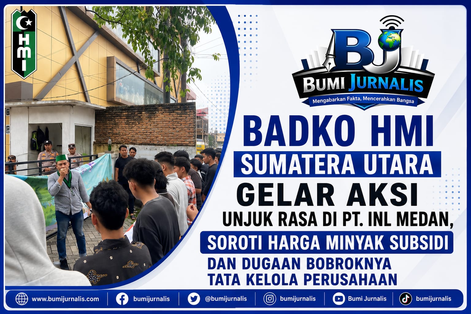 BADKO HMI Sumut Desak Evaluasi Tata Kelola PT INL