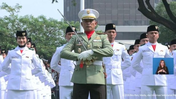 Harlah Pancasila, Prabowo: Terima kasih atas Pelaksanaan Upacara yang Baik Komandan